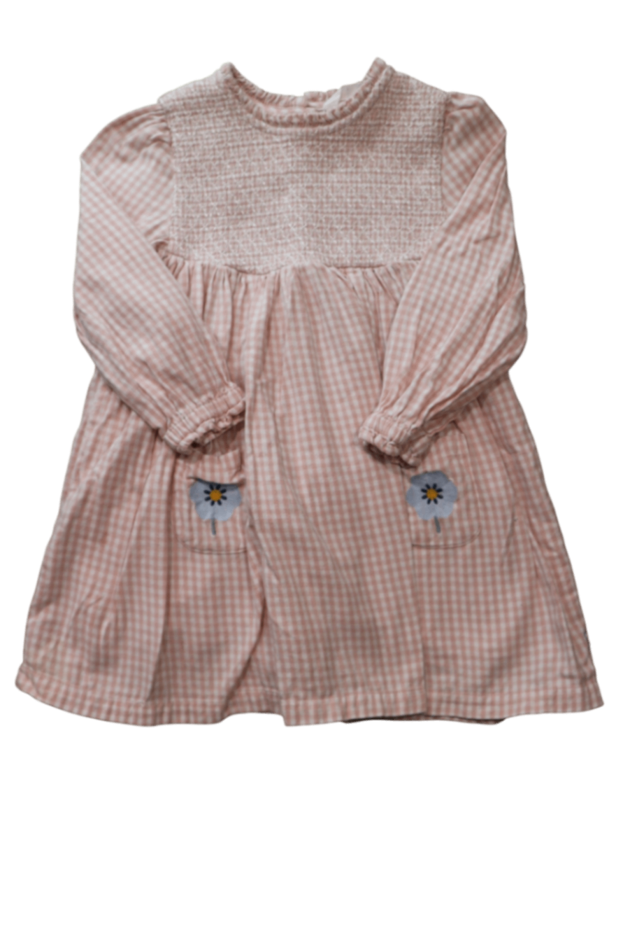 Jack & Milly Dress, Pink Gingham, 3