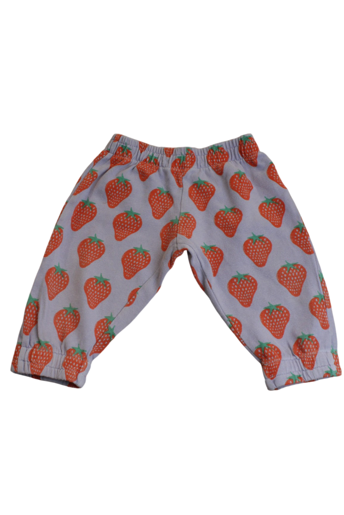 Bobo Choses Pants, purple, strawberries, 0