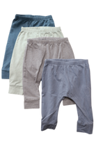 Next Leggings, Blue, cream and grey, 3-6m