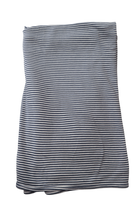 Gaia Organic Cotton Wrap, Navy and white, 110 x 60cm