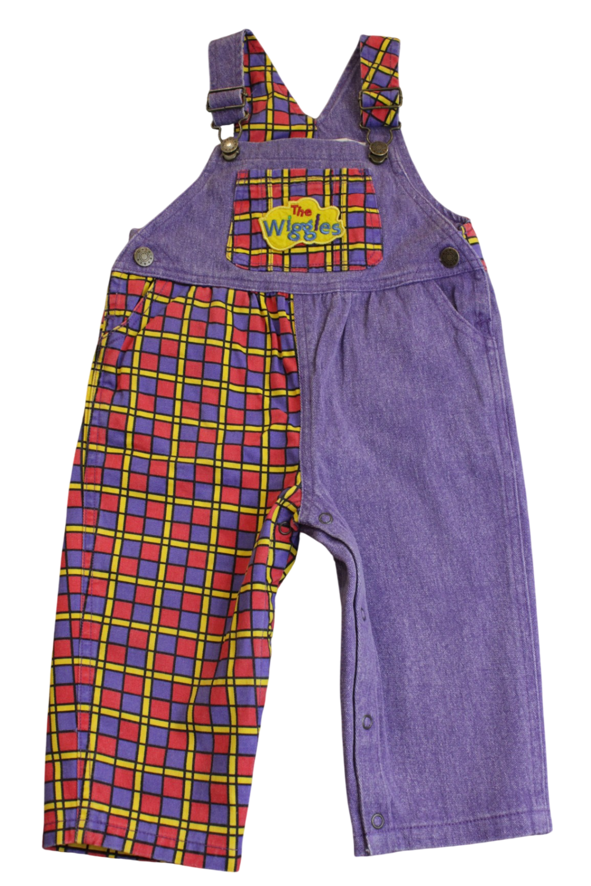 Goldie & Ace X The Wiggles Overalls, Purple, 1