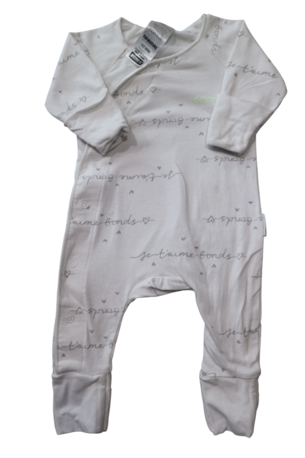 Bonds Playsuit, White, 00000