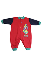 ABC for Kids Romper, Red, 0