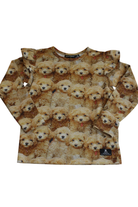Rock Your Kid Long-Sleeve T-Shirt, Brown, 5