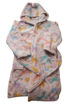 Adairs Dressing Gown, Pastel pink multicolour, 5-6