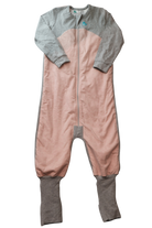 Love to Dream Sleeping Bag, Pink and grey, 4