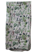 Halcyon Nights Wrap, Cream/Multi, 100cm x 100cm