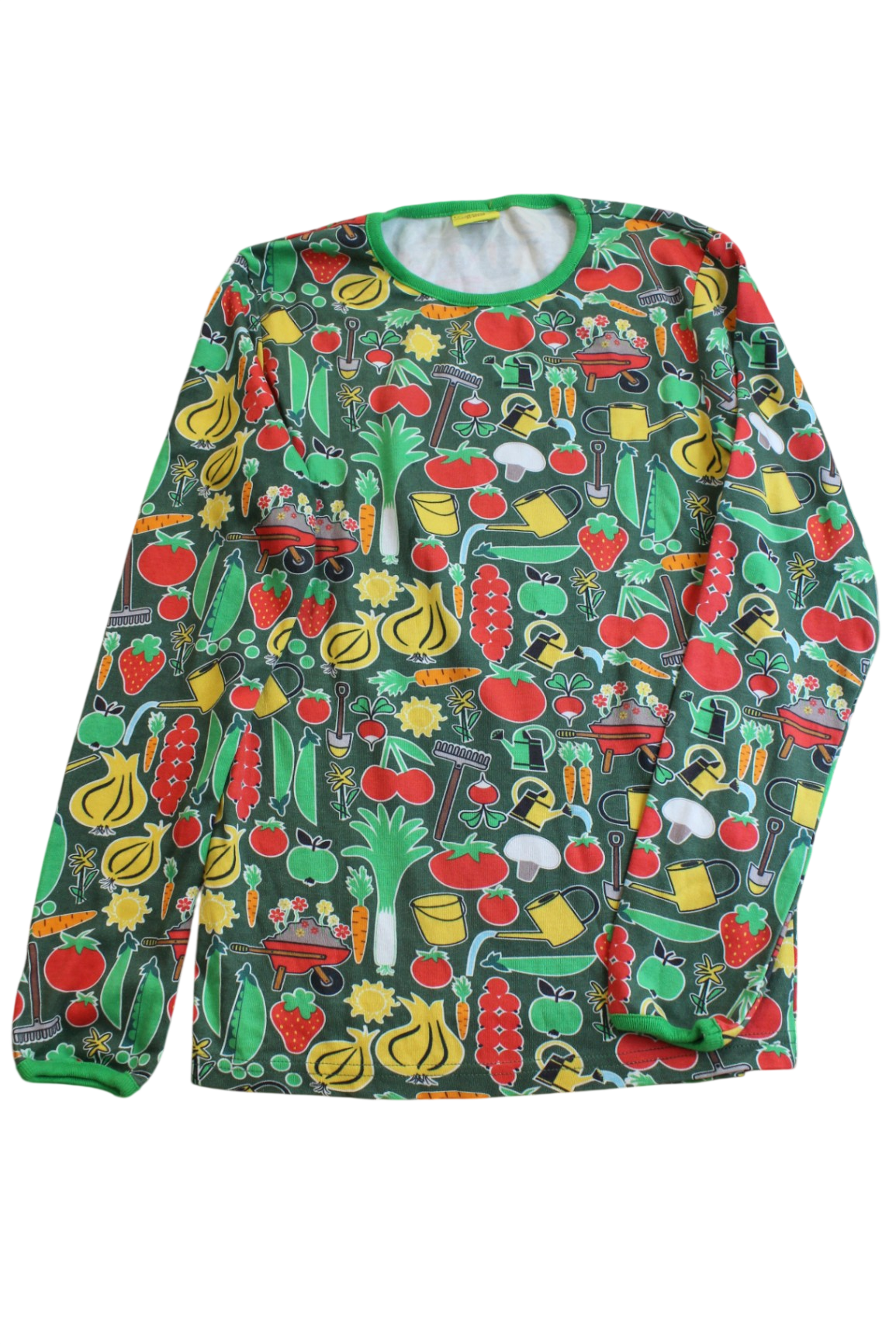 DUNS Long-Sleeve T-Shirt, green/multi, 9-10