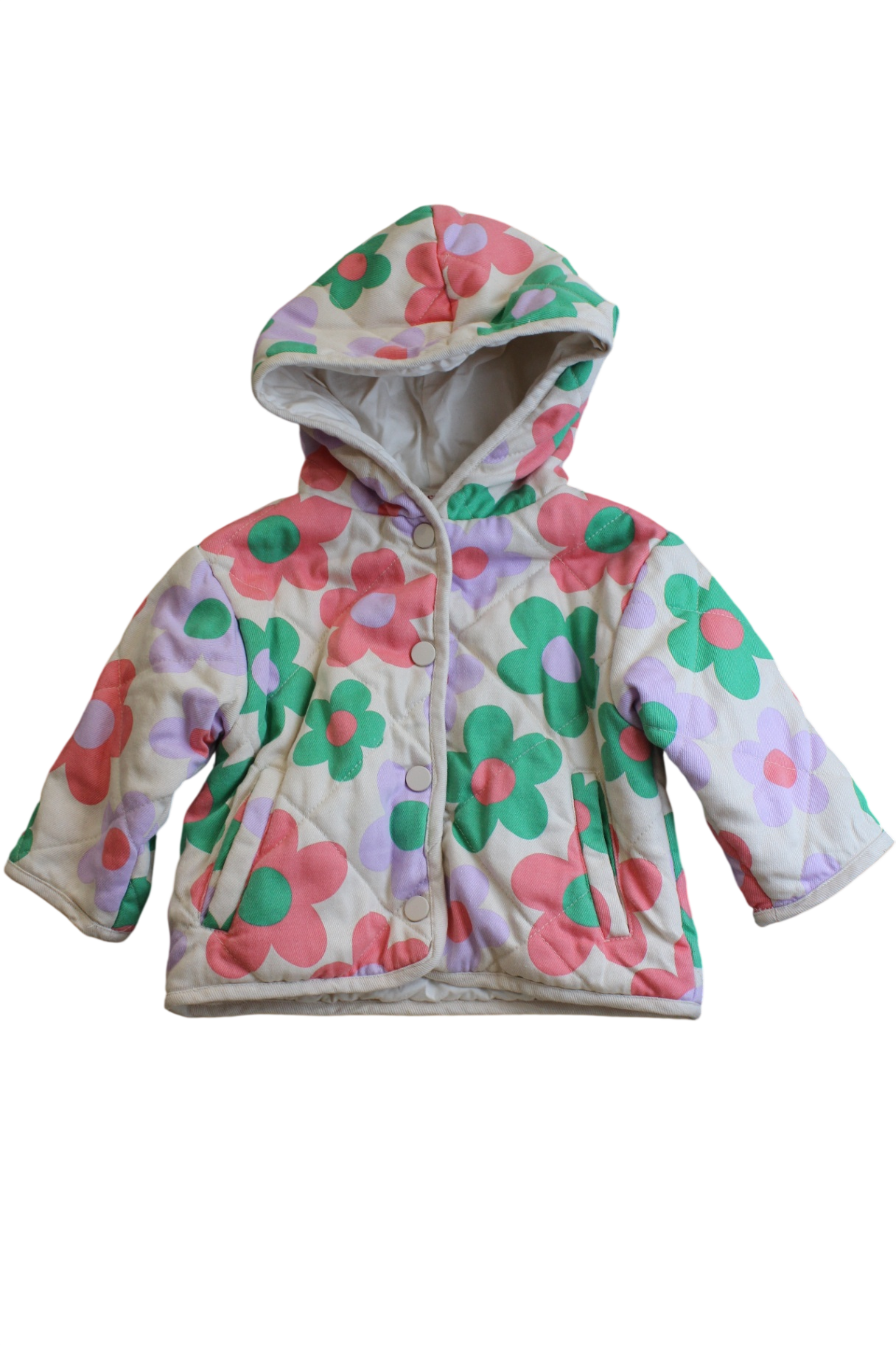 Seed Jacket, Cream/flowers, 1