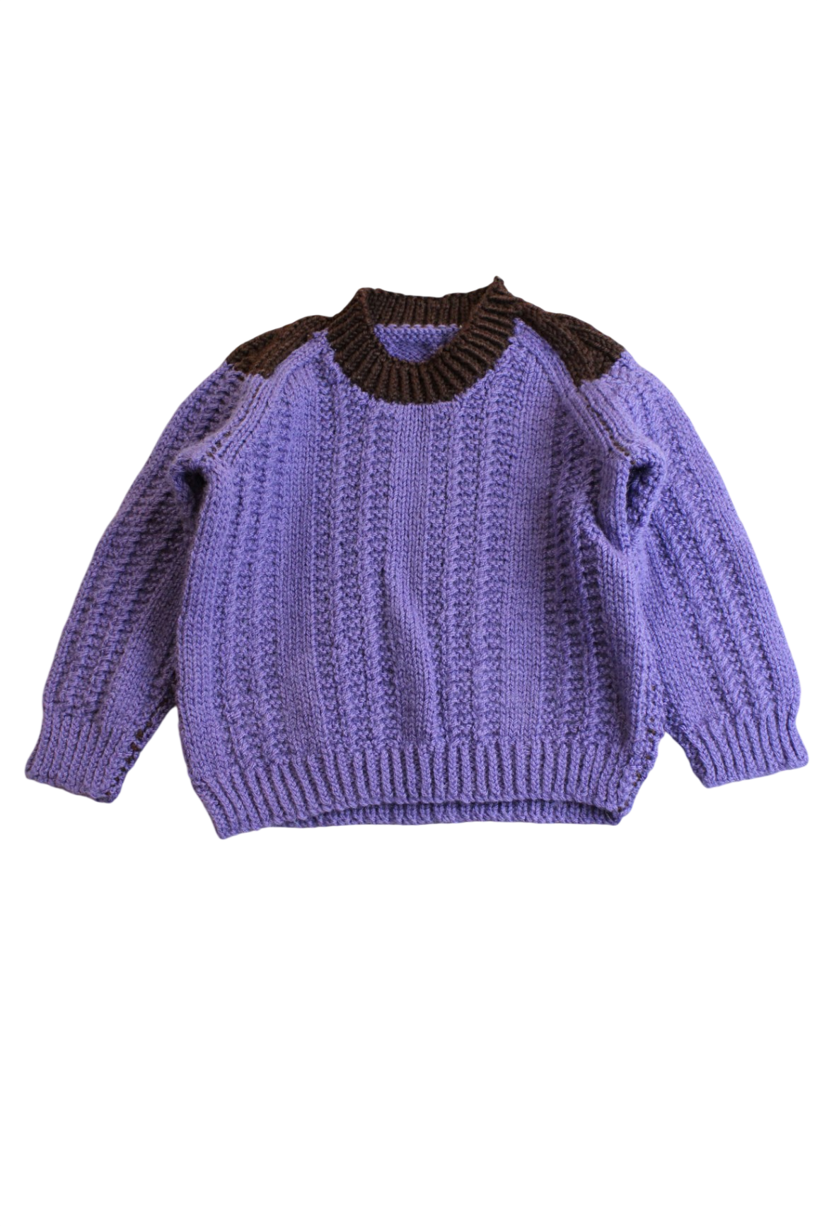 Handknit Knitwear, Purple, 2
