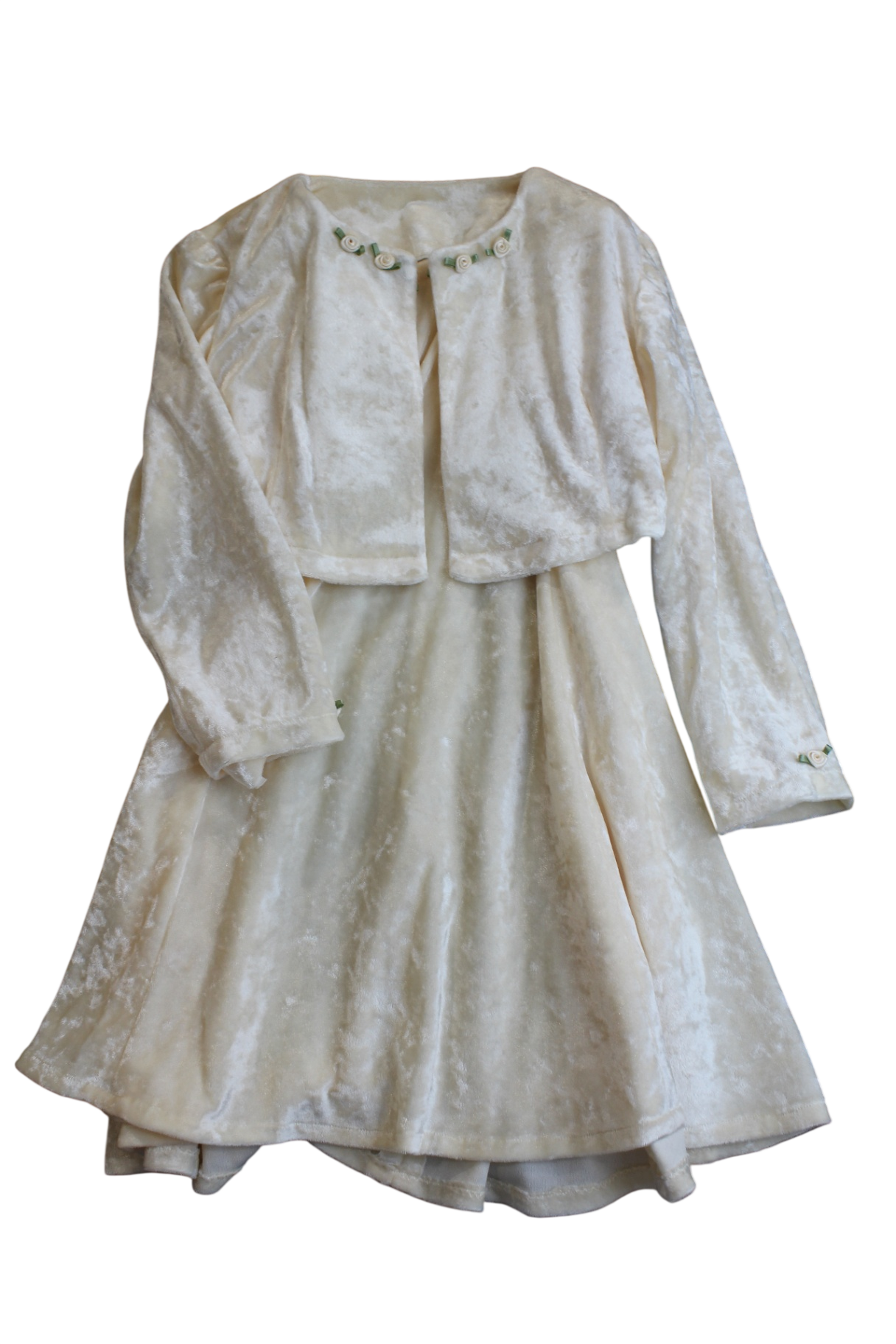 handmade Outfit, Cream, 3