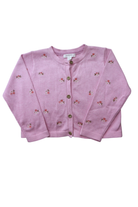 Purebaby Cardigan, Pink, 2