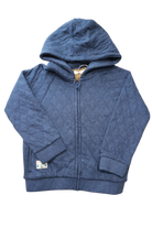 Purebaby Hoodie, Blue, 4