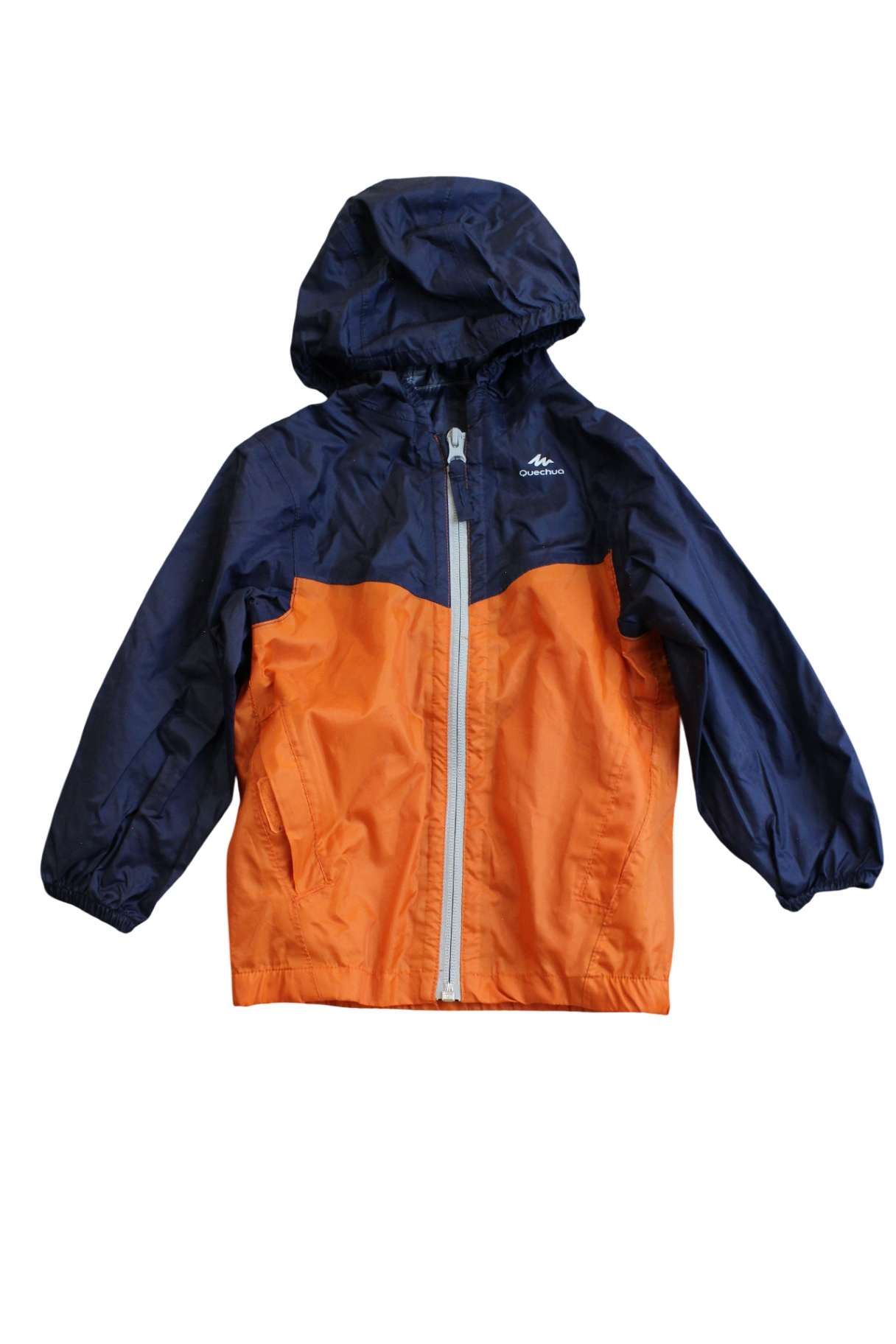 Quechua Jacket, Navy and orange, 2-3