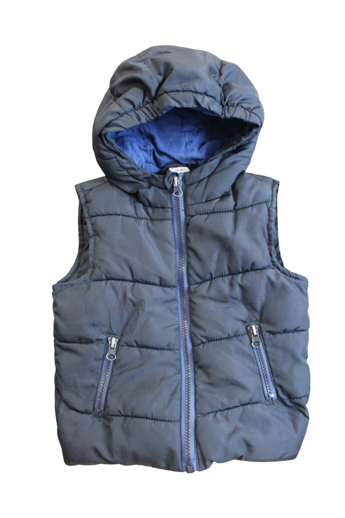 Papagino Puffer vest, Navy Blue, 2