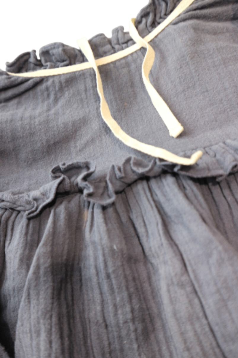 Lii Lu Dress, Blue Grey, 4-6