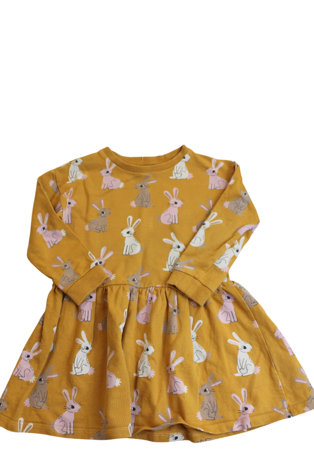 Seed Dress, Mustard yellow, 4