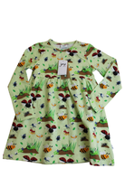 jny kids Dress, Light Green, 3-4
