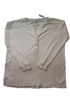 Bae Long-Sleeve Maternity Top, White, Small/10