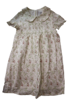 Blue Daisy Dress, Cream, 6