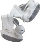 Purebaby Booties, White, 000