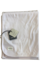 Country Road Baby Blanket, White/Lilac,