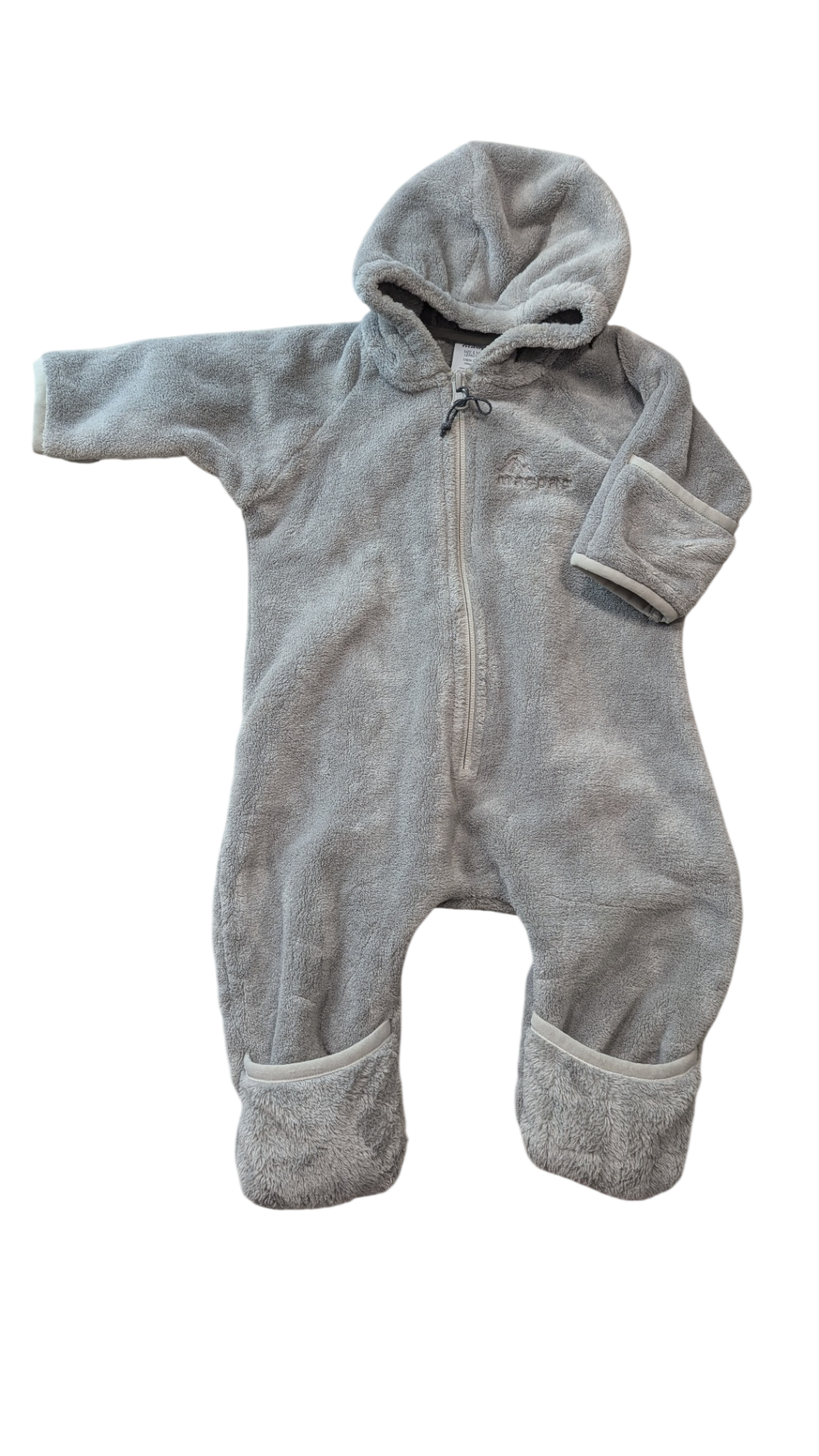 Macpac Jumpsuit, Grey, 6 months