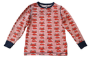 Maxomorra Long-Sleeve T-Shirt, Pink, 5-6