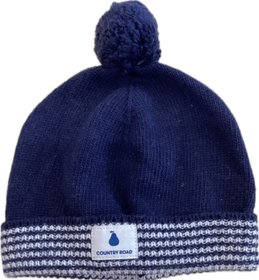 Country Road Hat, Navy blue, white and grey, 00