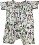 Jack & Milly Jumpsuit, White and green, 0