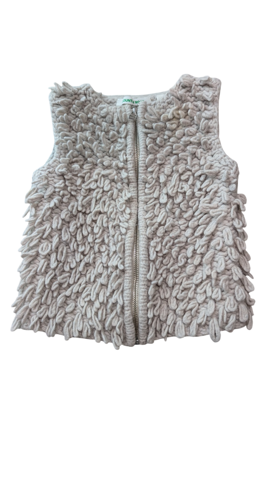 Country Road Vest, Grey, 4-5