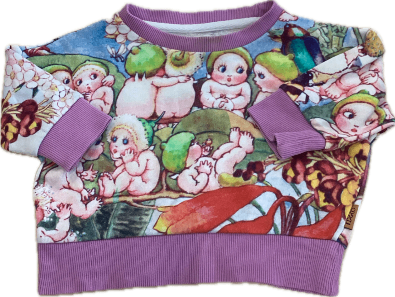 Kip&Co Jumper, Purple, 1-2