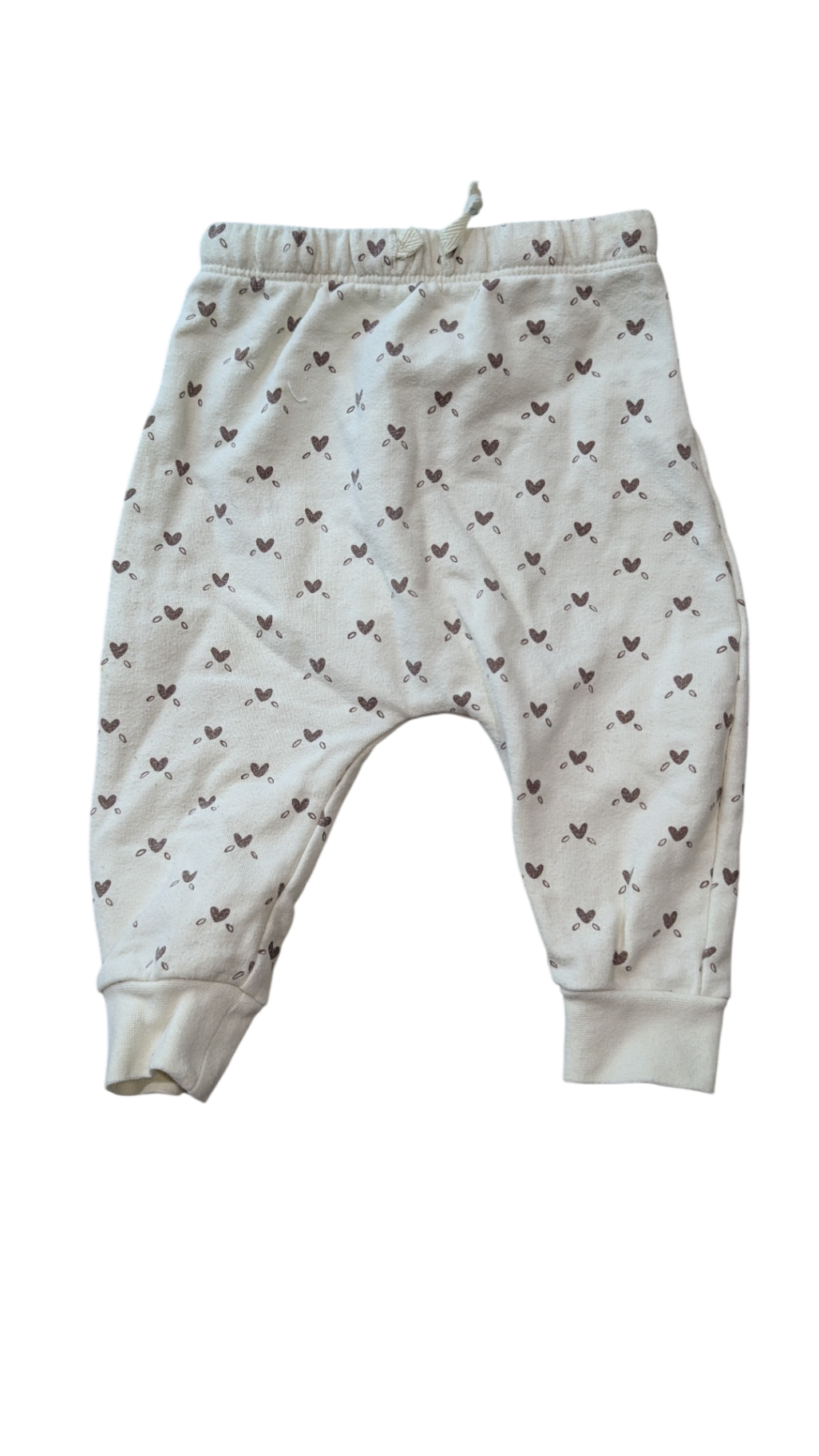 Quincy Mae Leggings, cream, 3-6 months