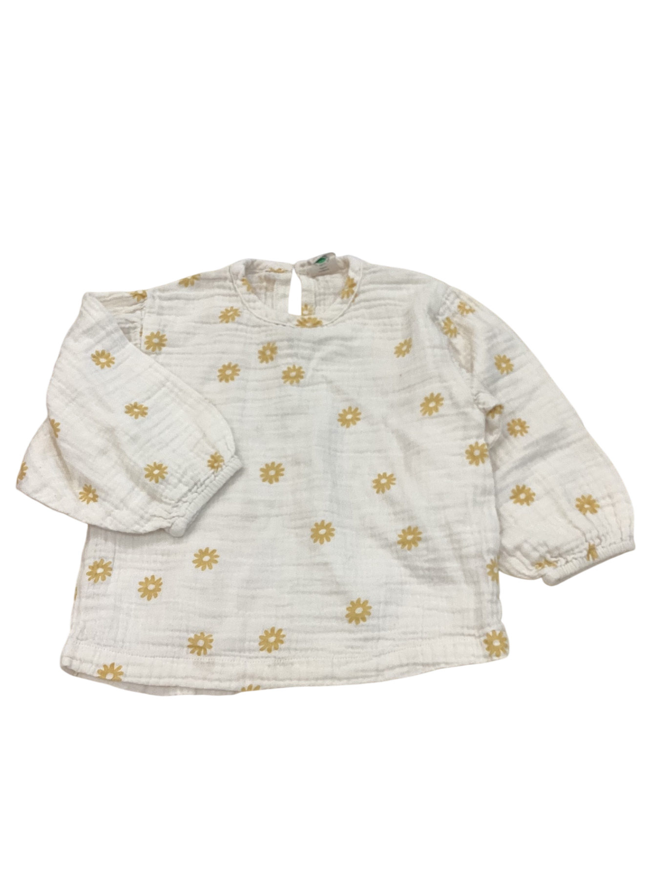 Nature Baby Long-Sleeve T-Shirt, Cream, 3