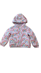 Milkshake Puffer Jacket, pink, 4