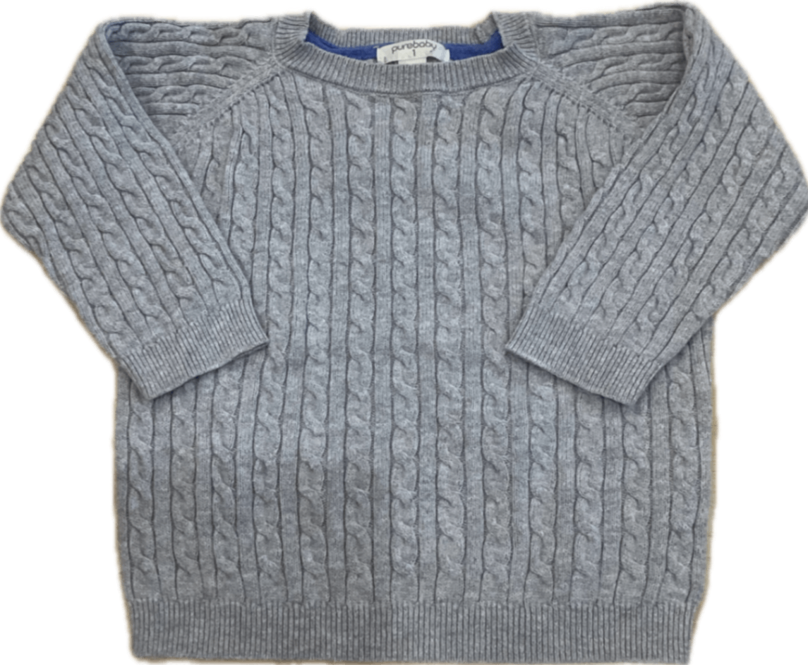 Purebaby Jumper, Grey, 1