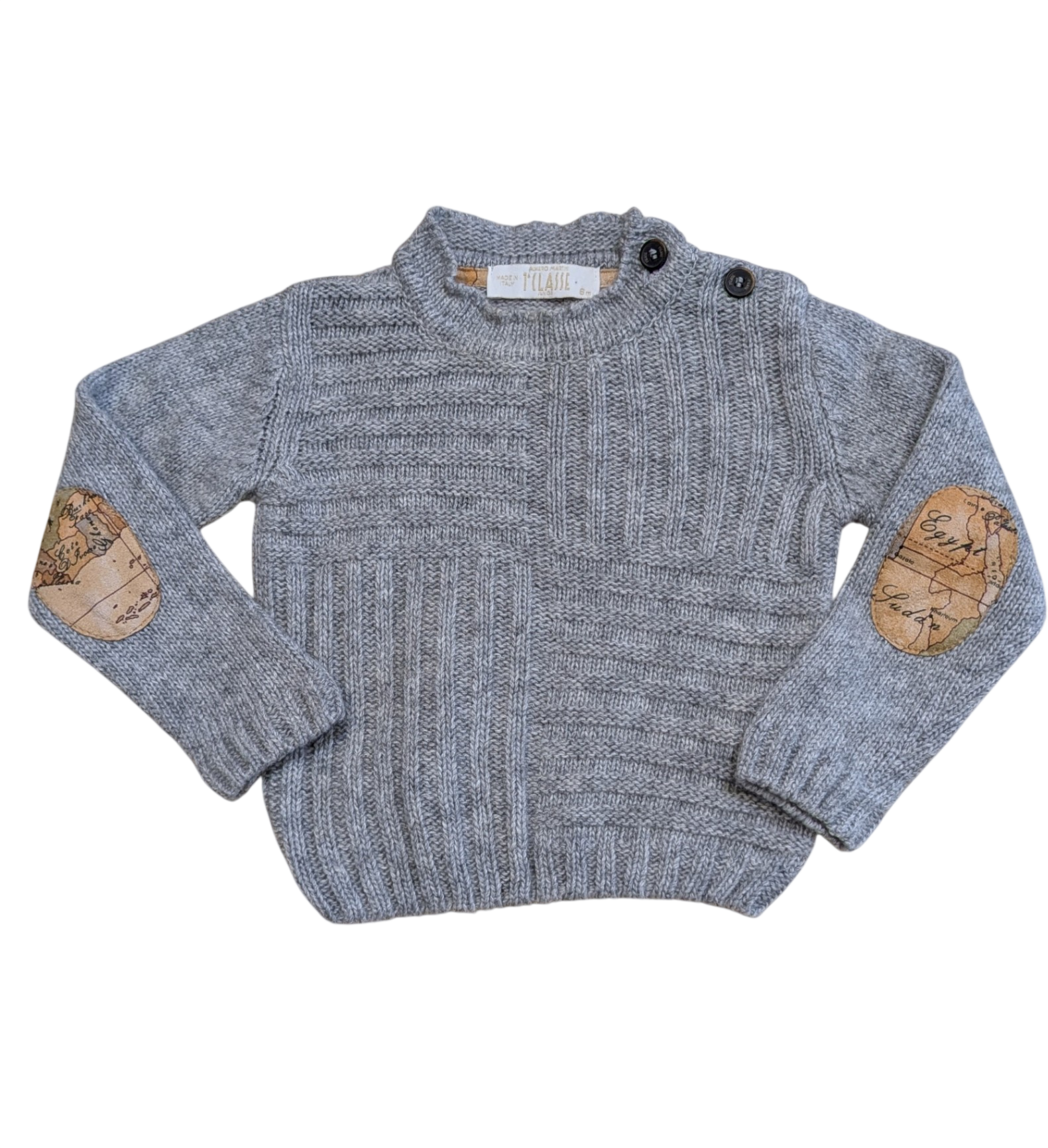 Alviero Martini - 1 Classe Knit Jumper, Grey, 00