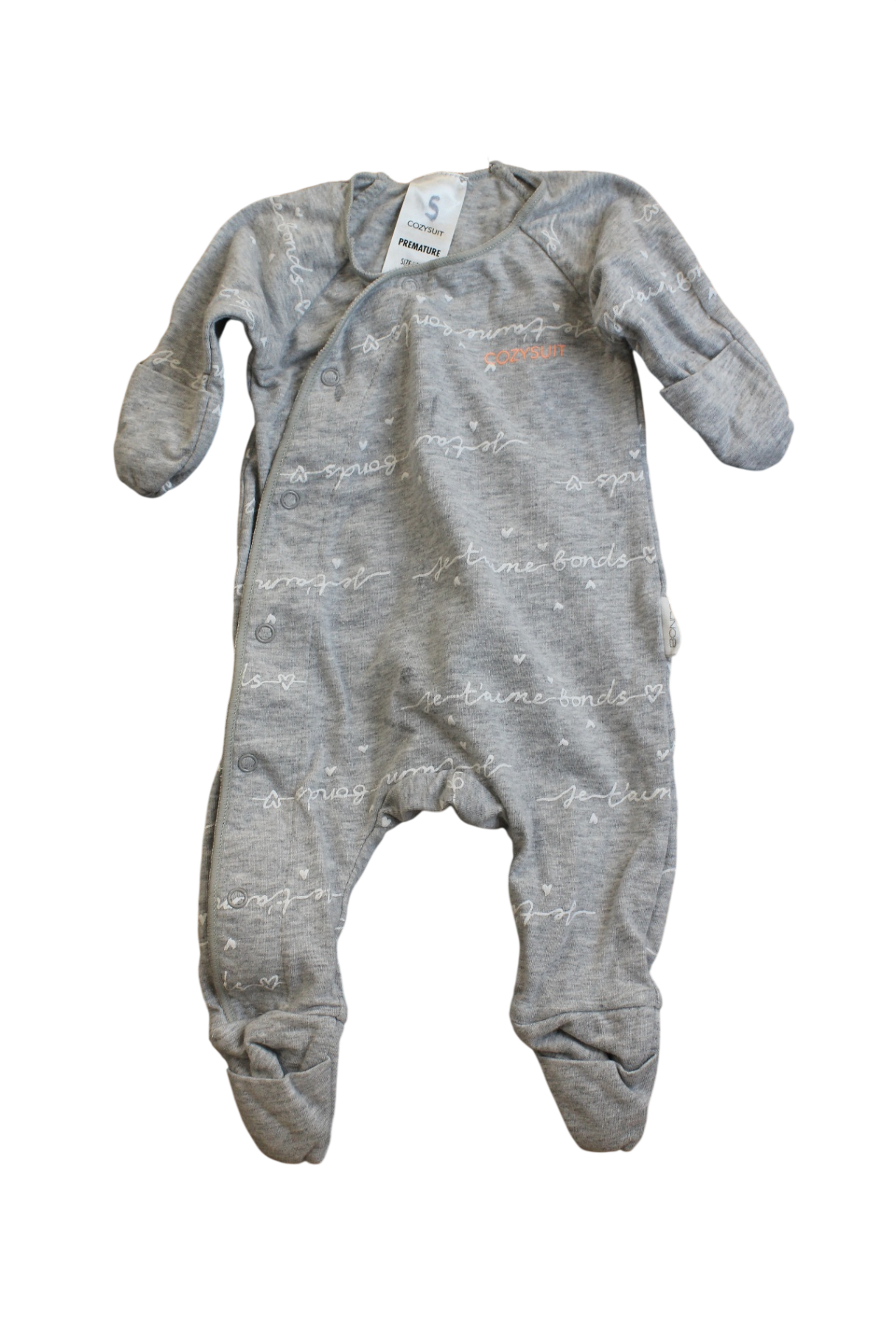 Bonds Jumpsuit, Grey, 00000
