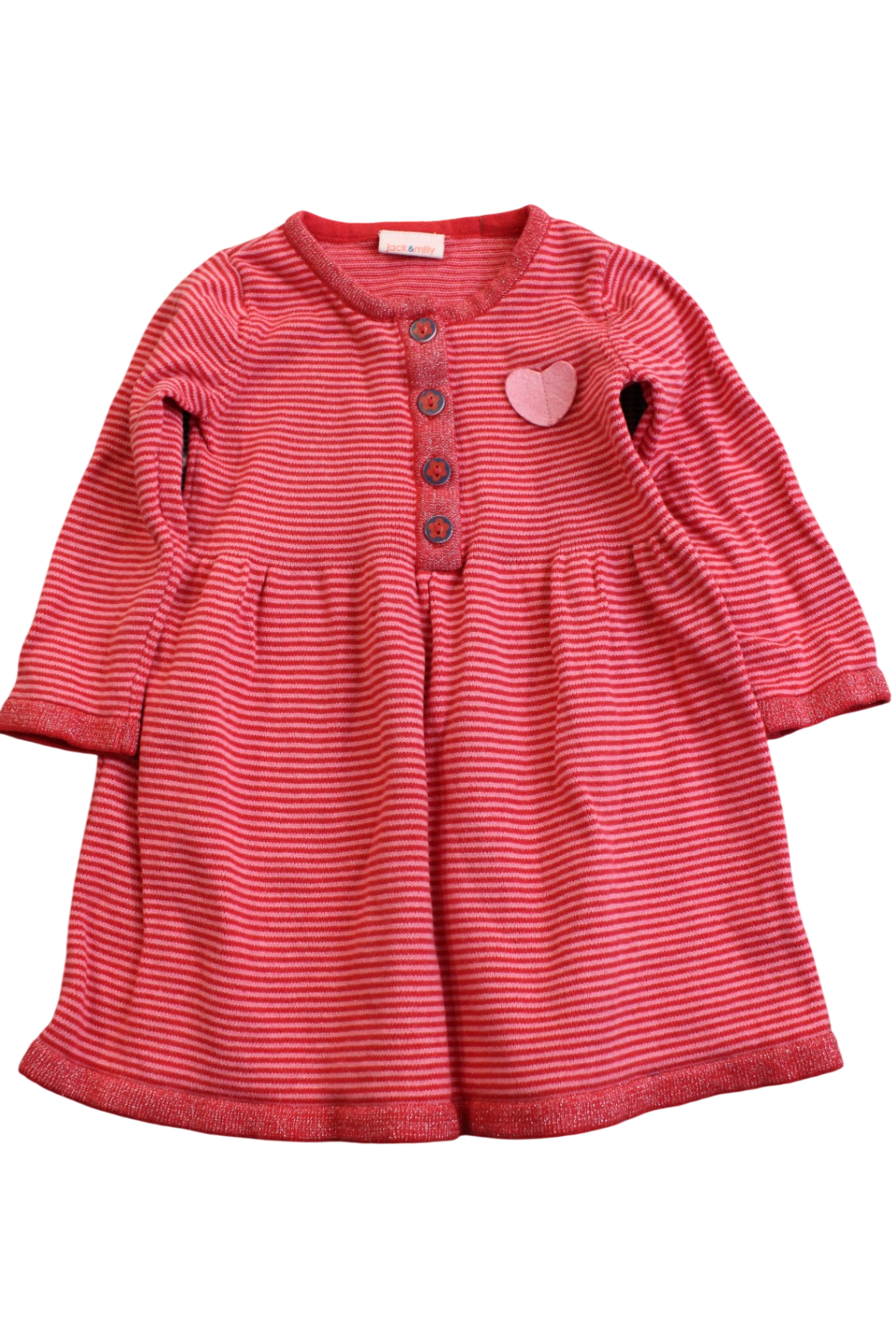 Jack & Milly Knitwear, Red and Pink, 0