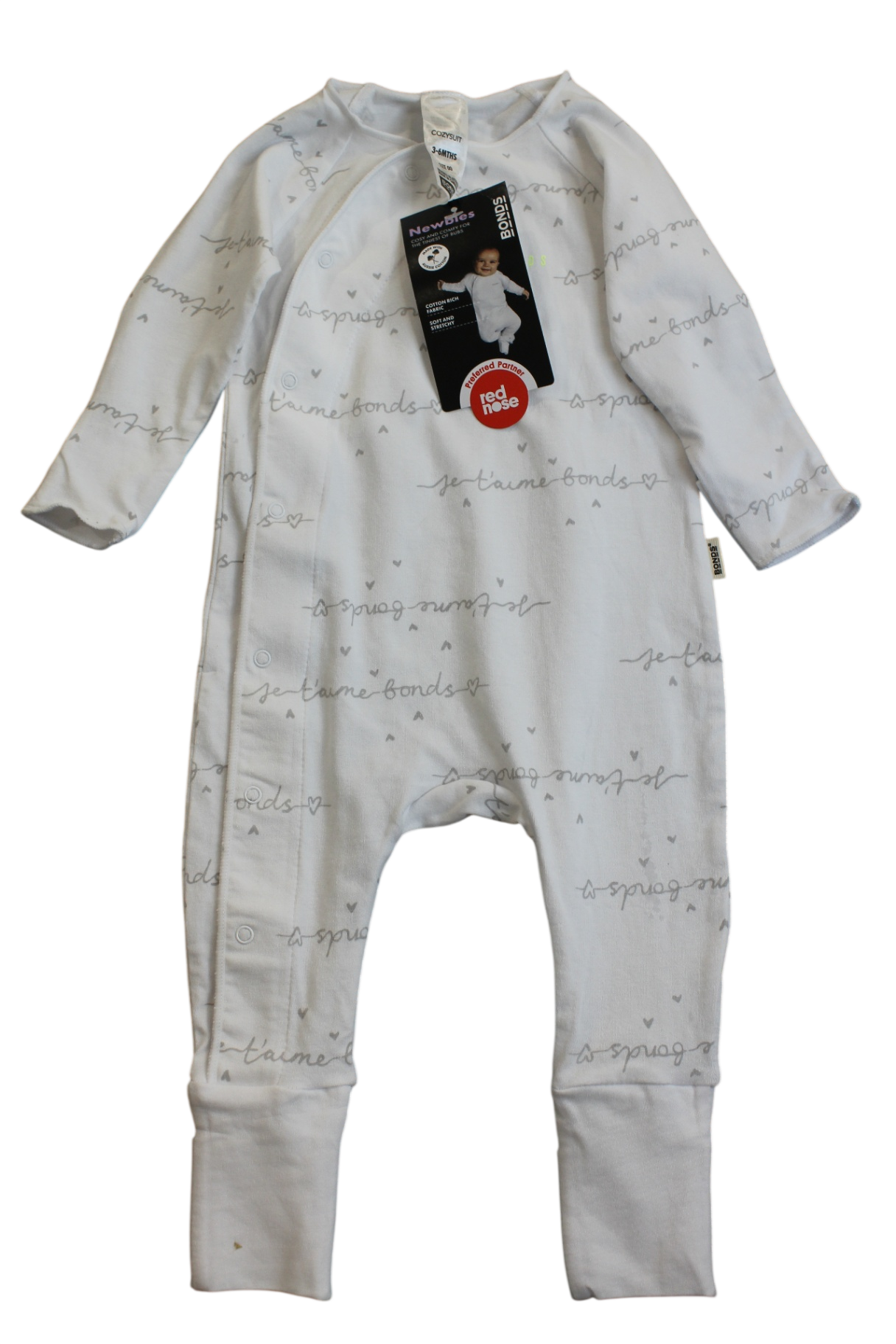 Bonds Jumpsuit, White, 00