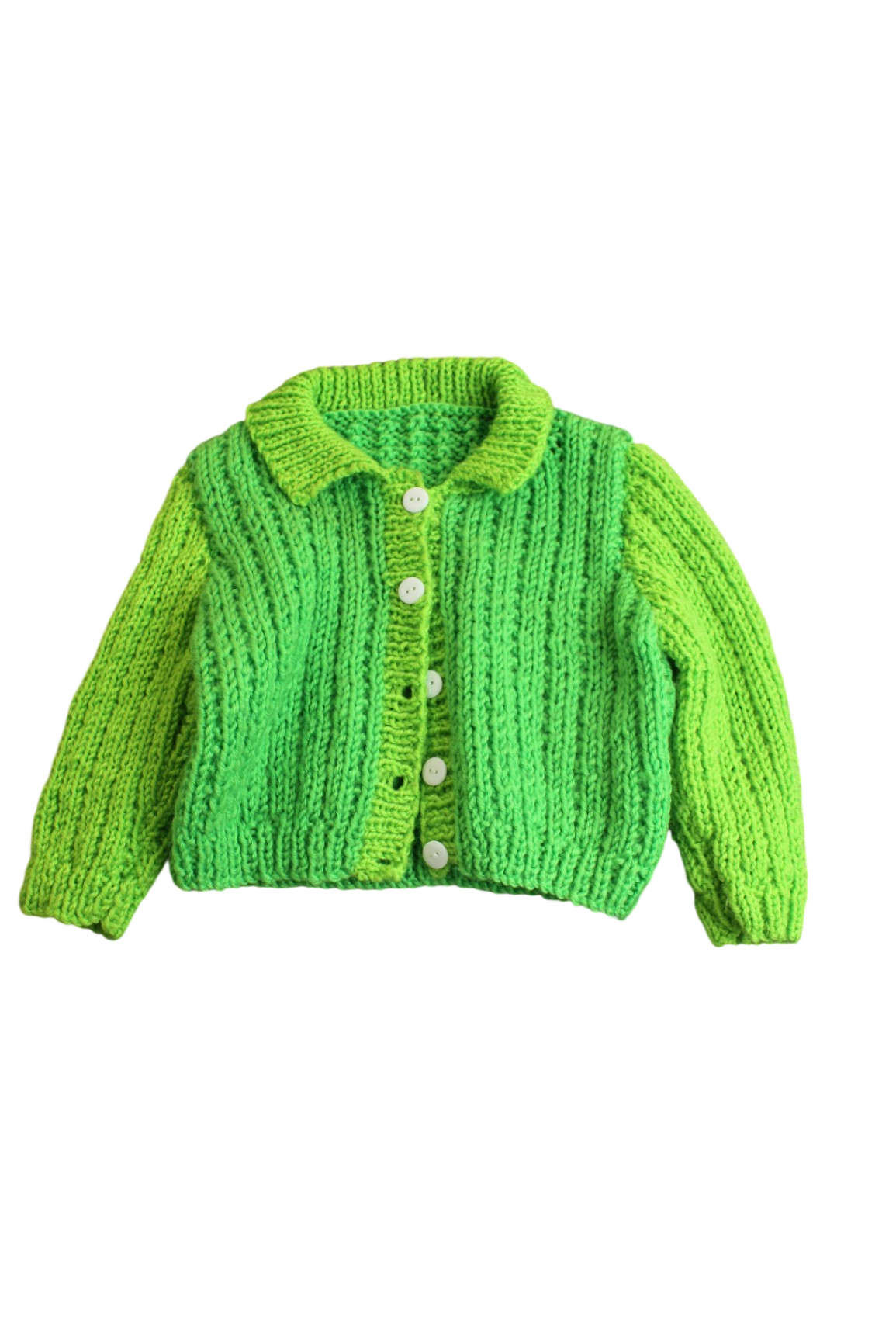 Handknit Knitwear, Green, 0