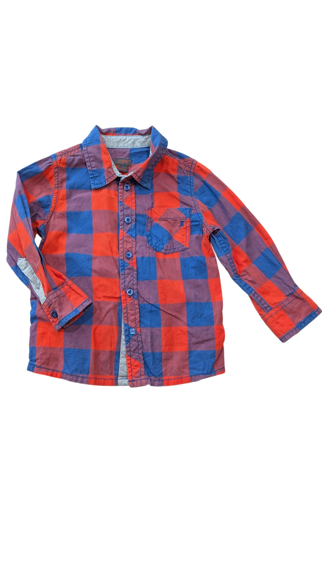Esprit Shirt, Red and Blue, 2
