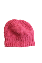 Handknit Baby Hat, Pink, 000-00