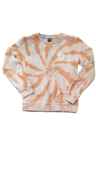 Alphabet Soup Jumper, Pink/orange tie-dye, 8