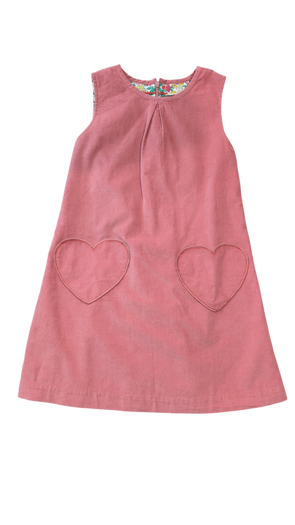 Mini Boden Dress, Pink Cord, 9-10
