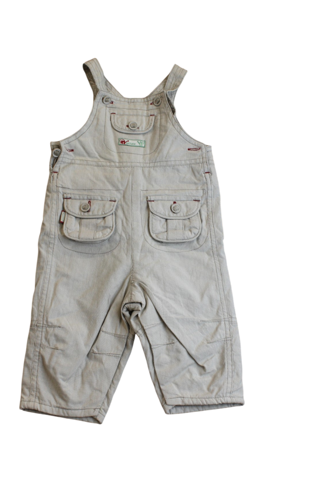 Sergent Major Overalls, green stripe, 00