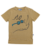 Minti T-Shirt, Yellow stripe, 5