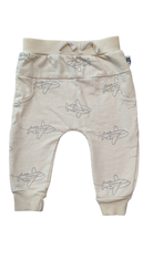 Rabbit + Bear Organic Trackpants, Cream, 000
