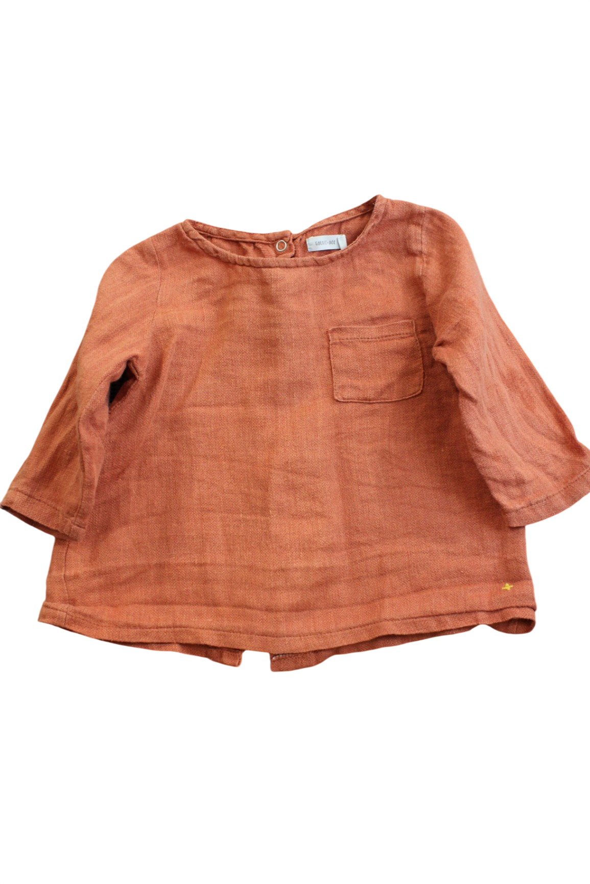 Goldie + Ace Shirt, Rust, 1
