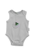 Purebaby Bodysuit, White, 00